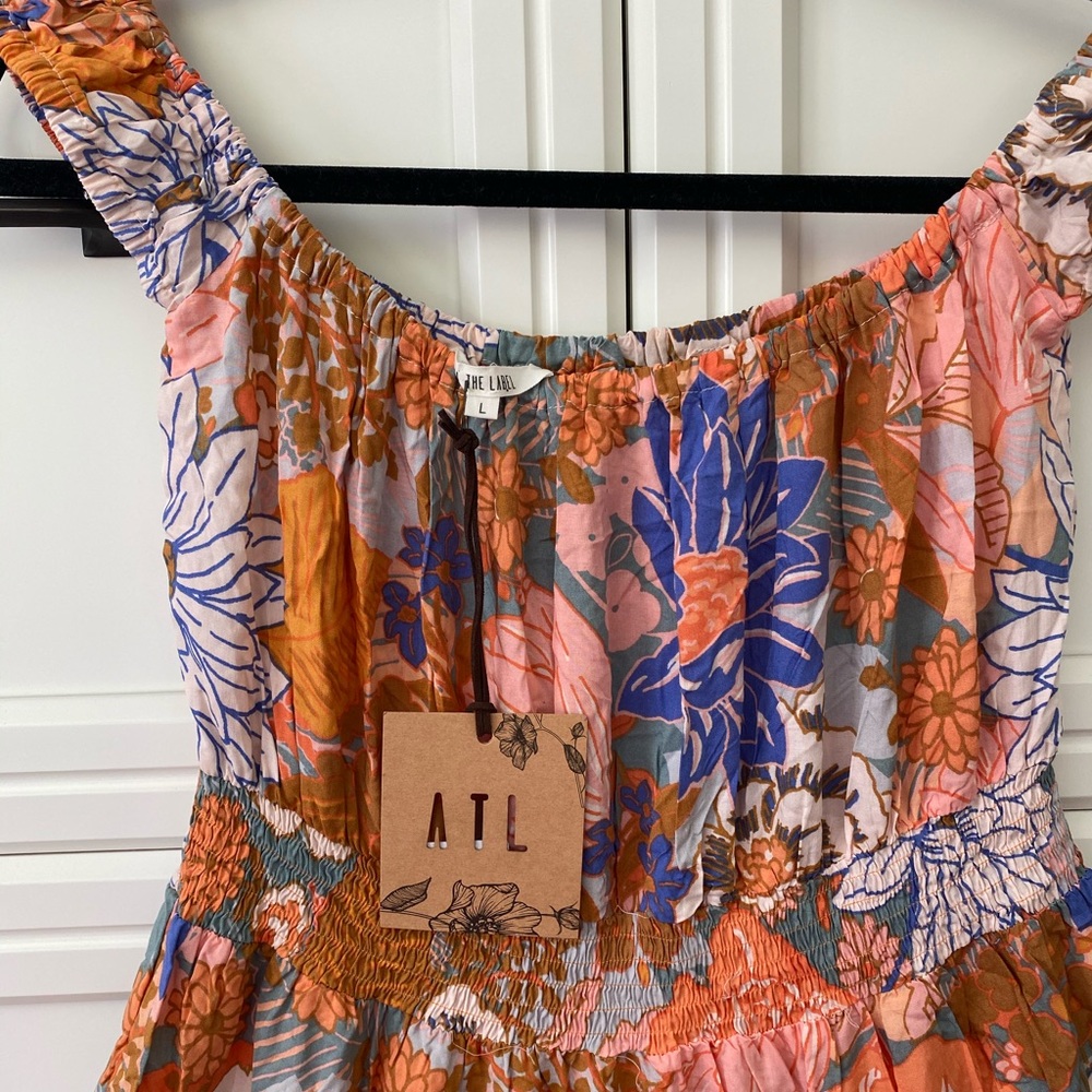 Abel the Label Pastel Romance Floral Summer Dress